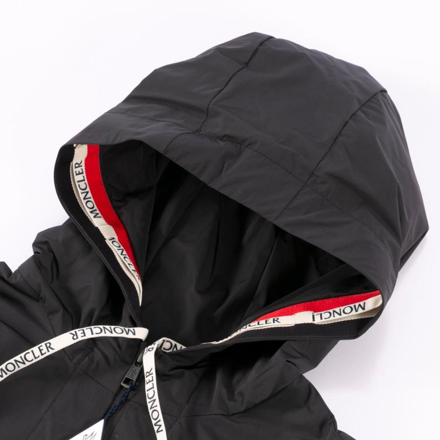 モンクレール MONCLER メンズアウター マイクロソフト素材 ドローストリング ロゴレタリング CARLES 1A001.56.54A91　フィットハウスの画像