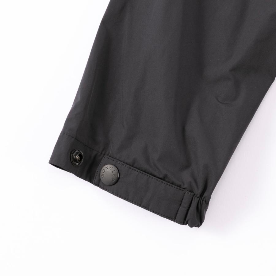 モンクレール MONCLER メンズアウター マイクロソフト素材 ドローストリング ロゴレタリング CARLES 1A001.56.54A91　フィットハウスの画像