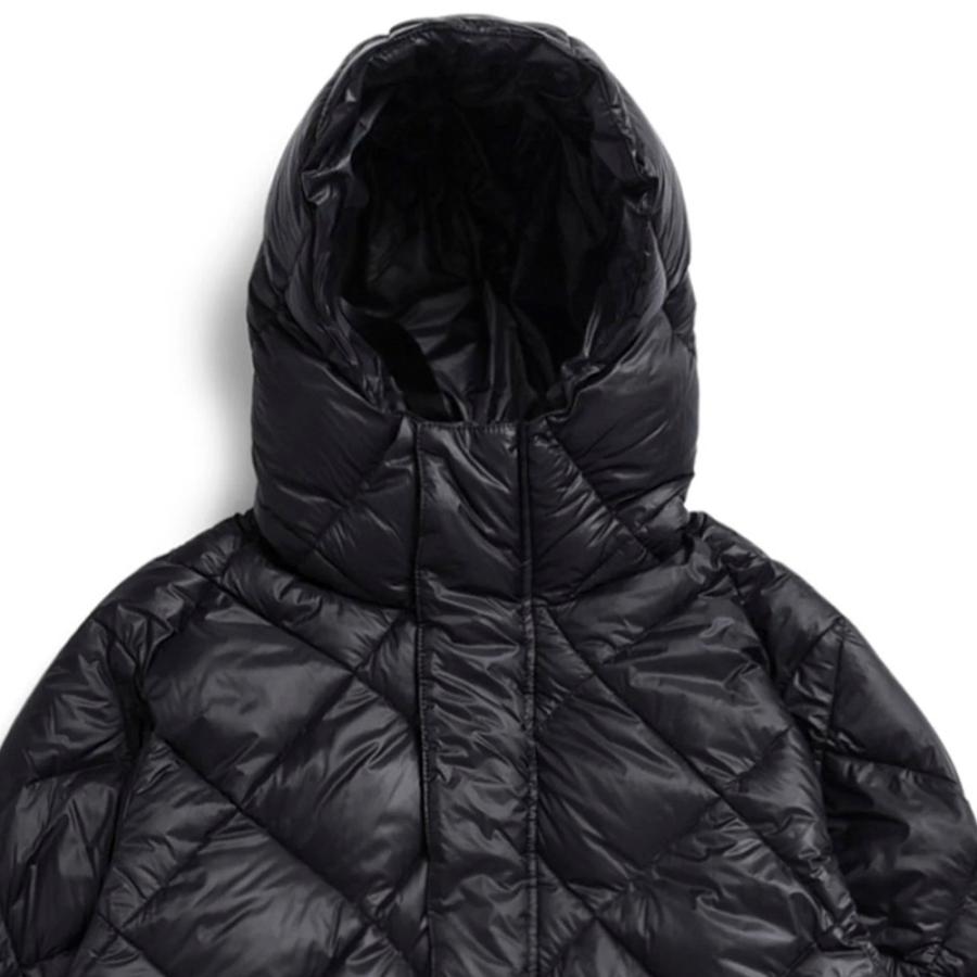 タイオン TAION アウター ユニセックス CITY PACKABLE HOOD LONG DOWN