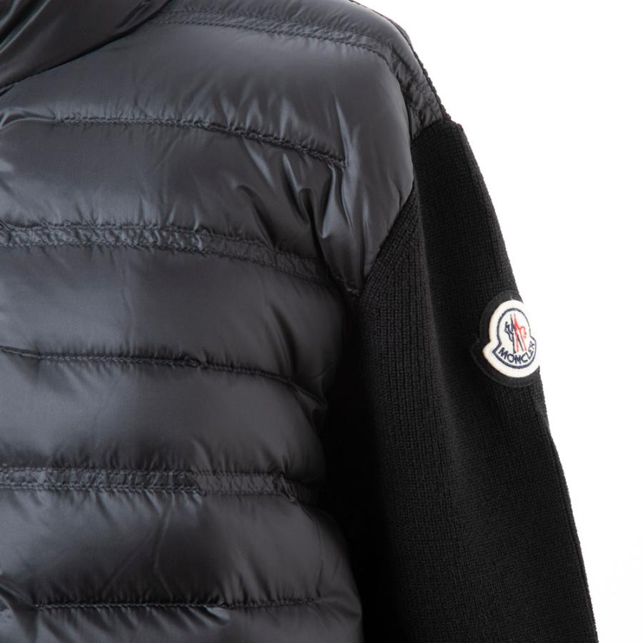 Sサイズ MONCLER モンクレール ダウンパディング入りカーディガン