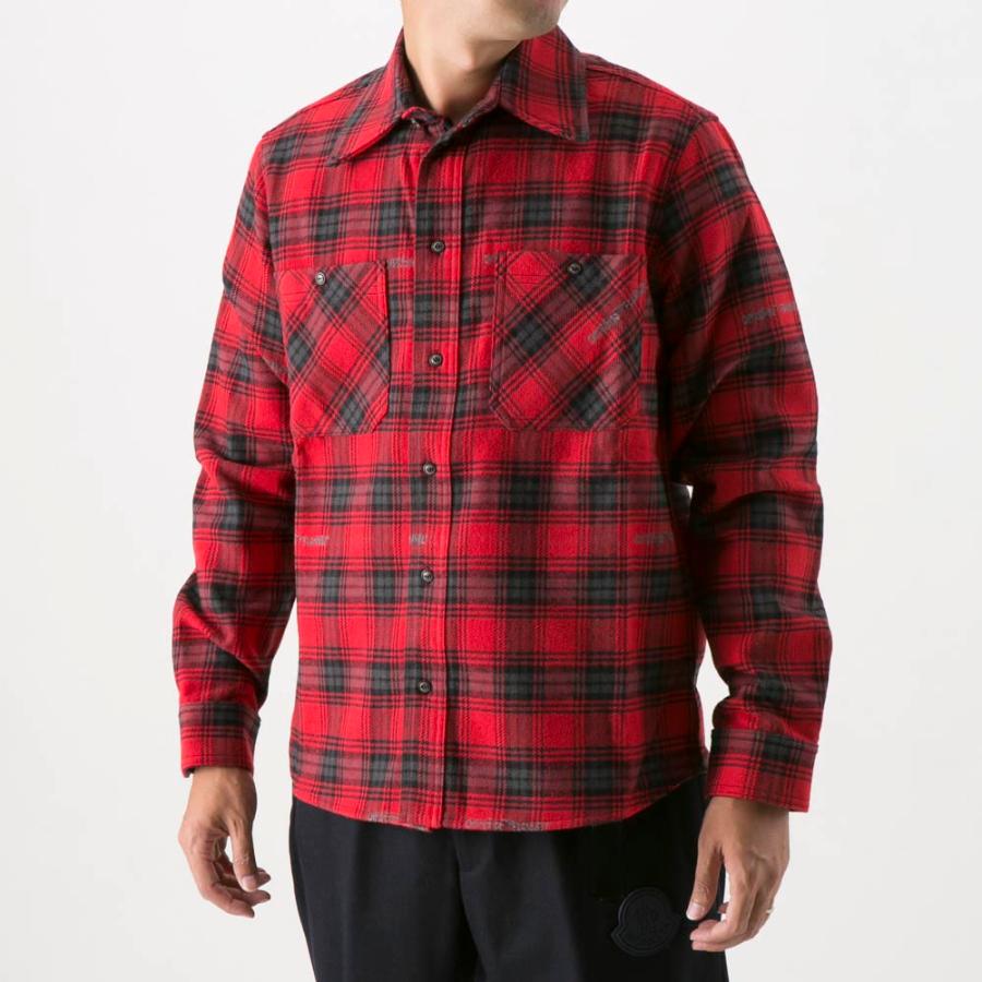20SS off-white チェックシャツ オーバーサイズ 20SS off-white チェックシャツ オーバーサイズ