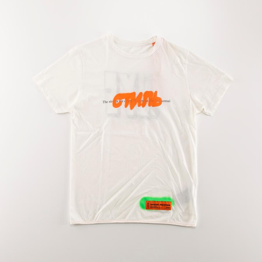 ヘロンプレストン HERON PRESTON メンズトップス HER・20SM 胸ロゴ T 