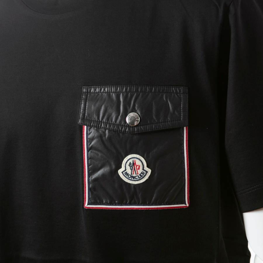 モンクレール MONCLER メンズトップス ポケット付きワッペンロゴT