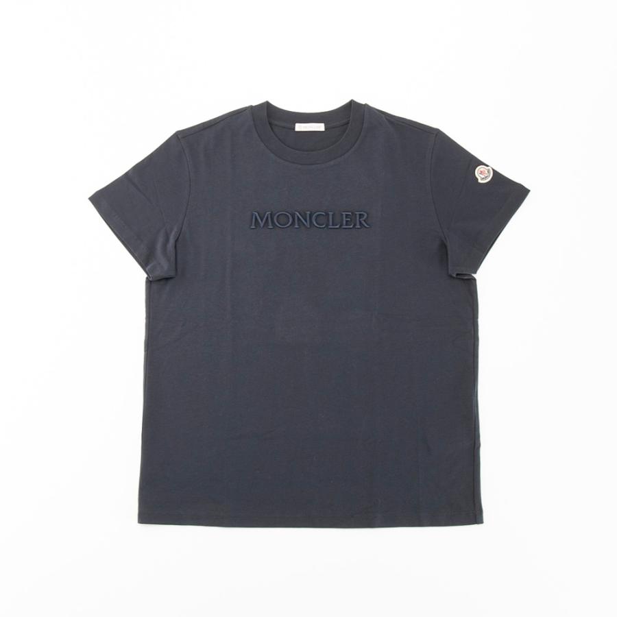 MONCLER モンクレール レディーストップス ロゴ刺繍Tシャツ
