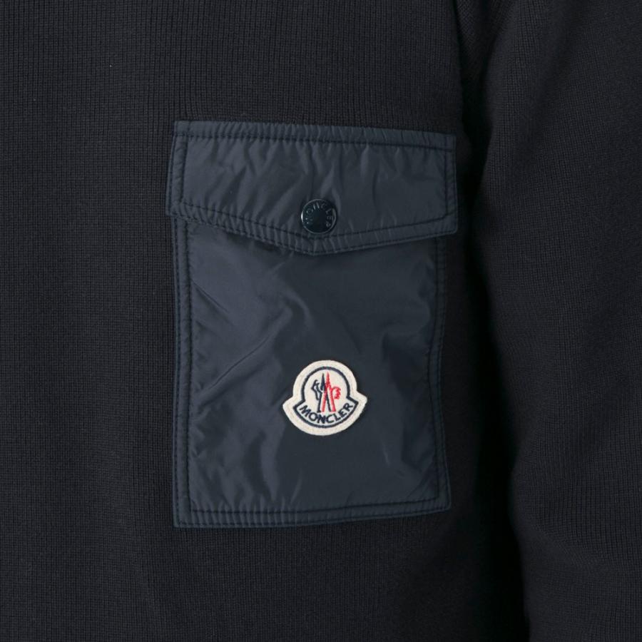 モンクレール MONCLER メンズトップス ナイロンポケット 丸首 9C000.01.M1113　フィットハウス｜fithouse｜03