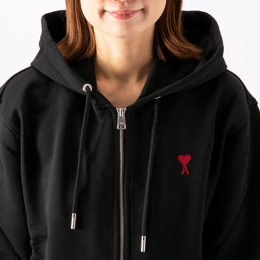 アミパリス AMI PARIS トップス RED ADC ZIP HOODIE BFUSW435 フィット