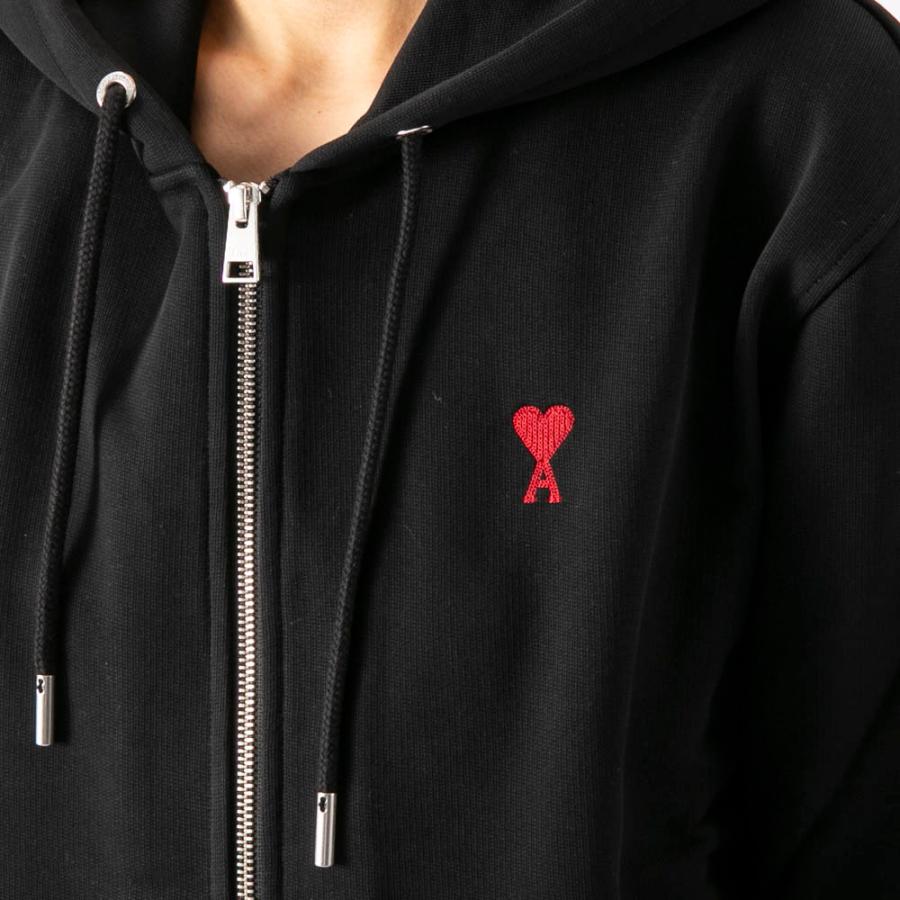 アミパリス AMI PARIS トップス RED ADC ZIP HOODIE BFUSW435 フィット