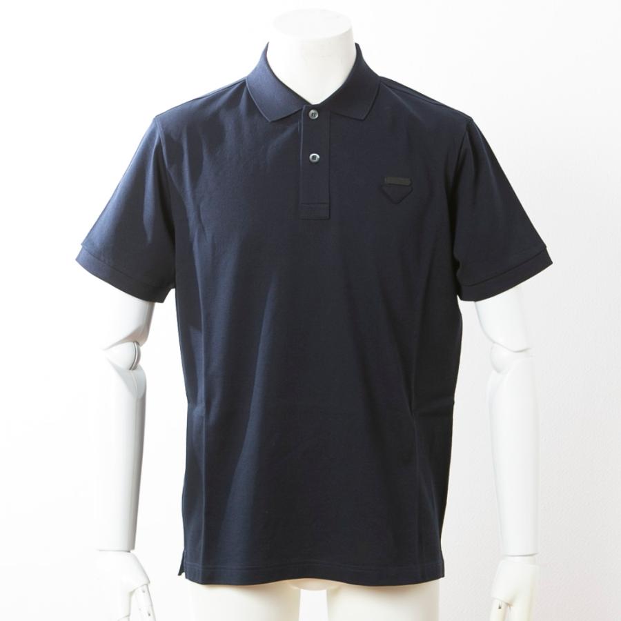 PRADA プラダ メンズトップス 三角ワッペン 半袖ポロ UJN444-XGS PRADA プラダ メンズトップス 三角ワッペン 半袖ポロ UJN444-XGS