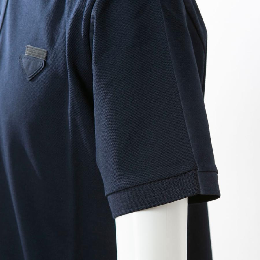 PRADA プラダ メンズトップス 三角ワッペン 半袖ポロ UJN444-XGS PRADA プラダ メンズトップス 三角ワッペン 半袖ポロ UJN444-XGS