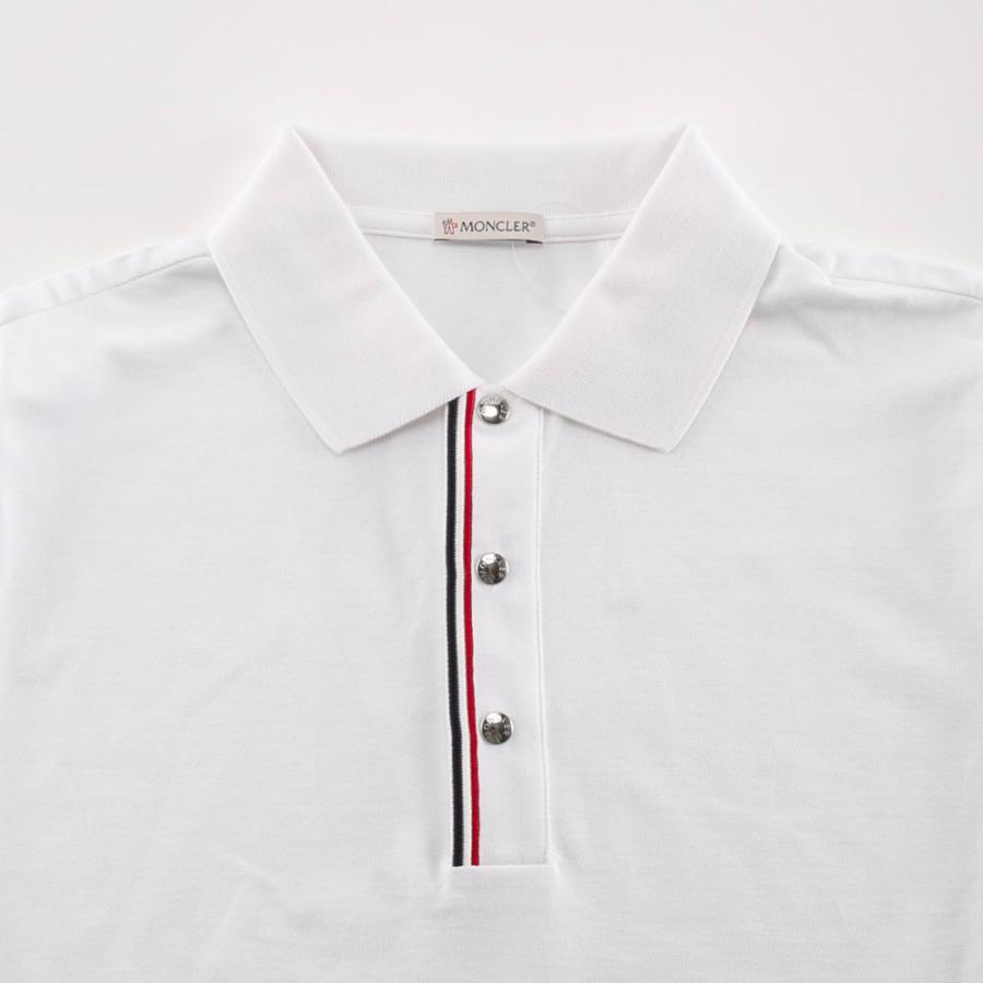 ☆美品☆ 現行！モンクレール ポロシャツ ロゴワッペン ホワイト