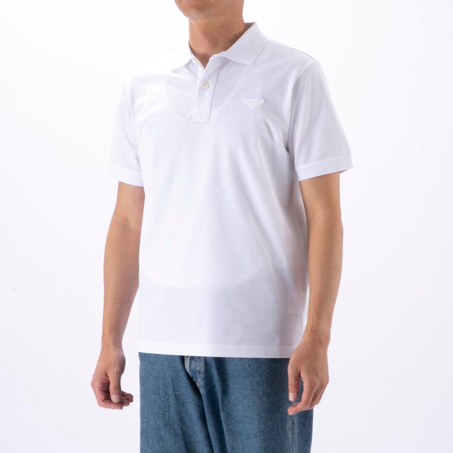 PRADA（プラダ） メンズトップス PIQUET ピケ 半袖ポロシャツ UJN444