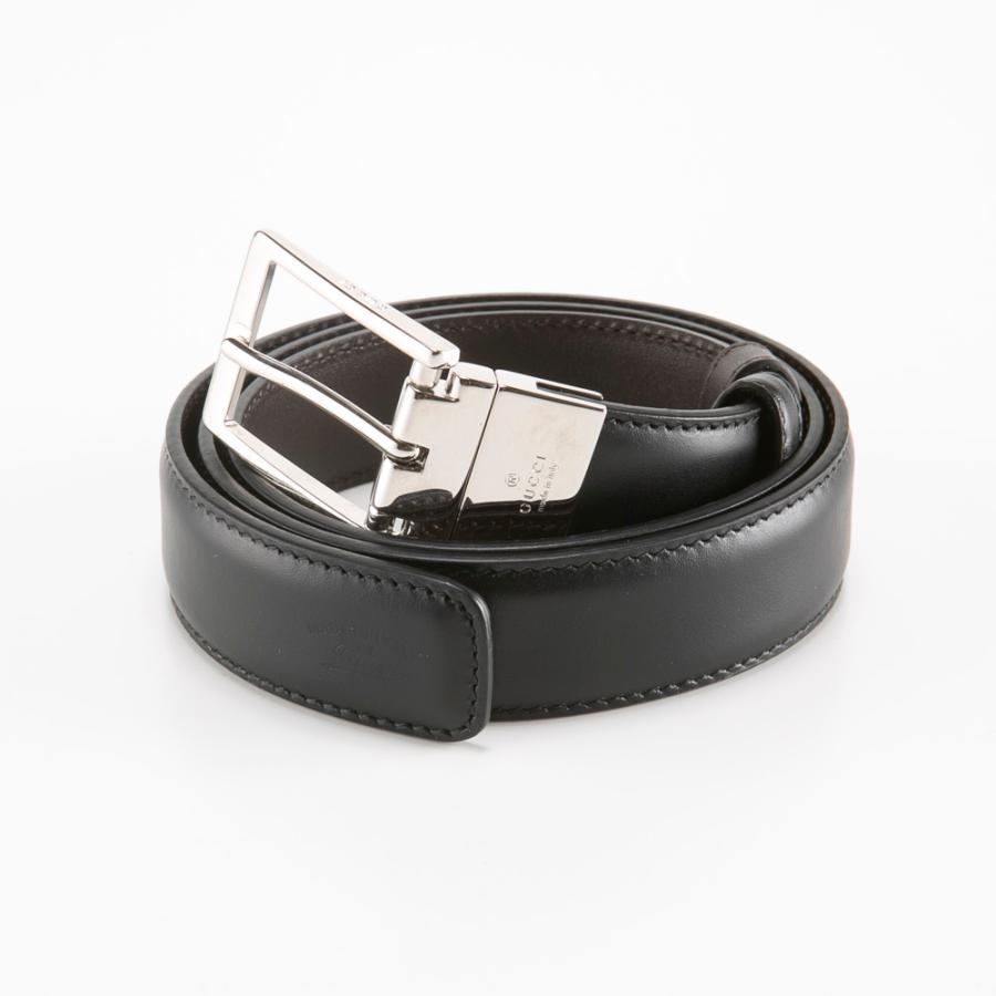 GUCCI グッチ リバーシブルスクエアバックルベルト 387041 フィット  
