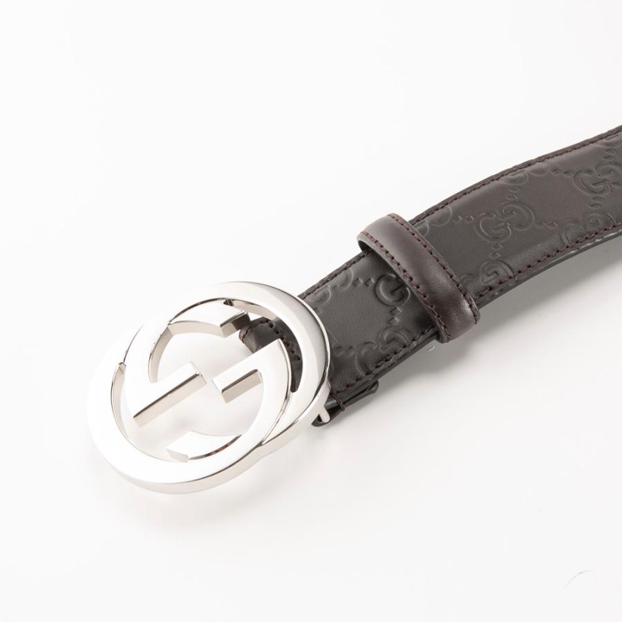 グッチ GUCCI 定番インターロッキングGG グッチシマ ベルト 411924 CWC1N　フィットハウスの画像