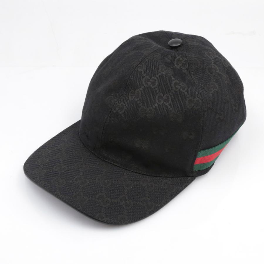 GUCCI（グッチ） キャップ 定番CAP GGキャンバス 200035 KQWBG
