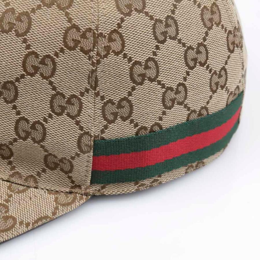 GUCCI（グッチ） キャップ 定番CAP GGキャンバス 200035 KQWBG