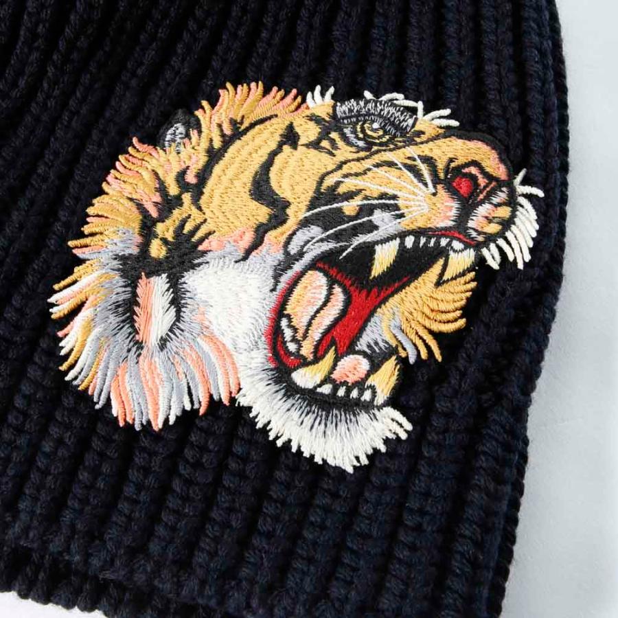 GUCCI（グッチ） ニット帽 GUC・19A タイガーニットキャップ 456367