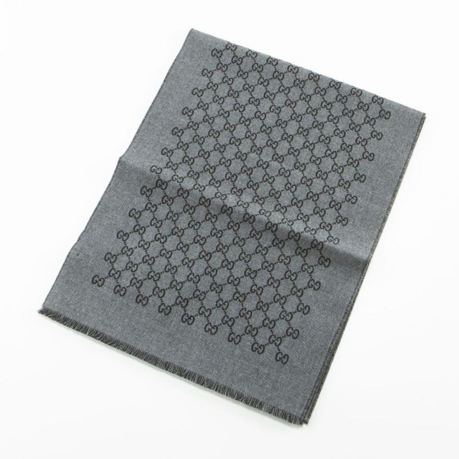 GUCCI GGパターン マフラー ウール カシミヤ GUCCI グッチ マフラー ストール GGロゴ GGパターン GG柄 ウール