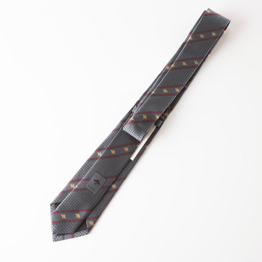 GUCCI（グッチ） ネクタイ ビーロゴストライプ 451528LABOUR フィット