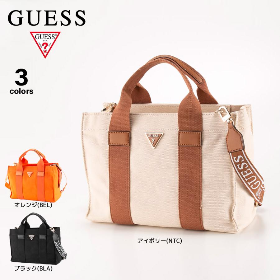 GUESS（ゲス） ハンド・トートバッグ CANVAS II AG931922 フィット 