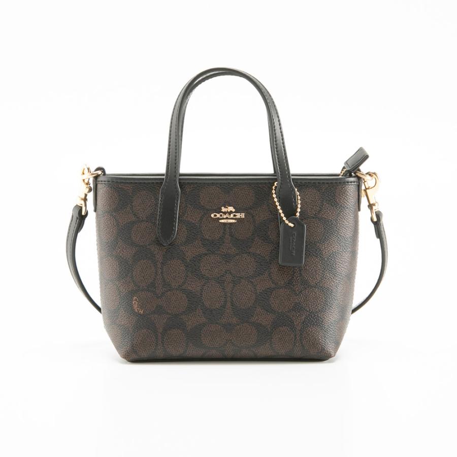 COACH（コーチ） シティ ミニ トート バッグ・シグネチャー キャンバス