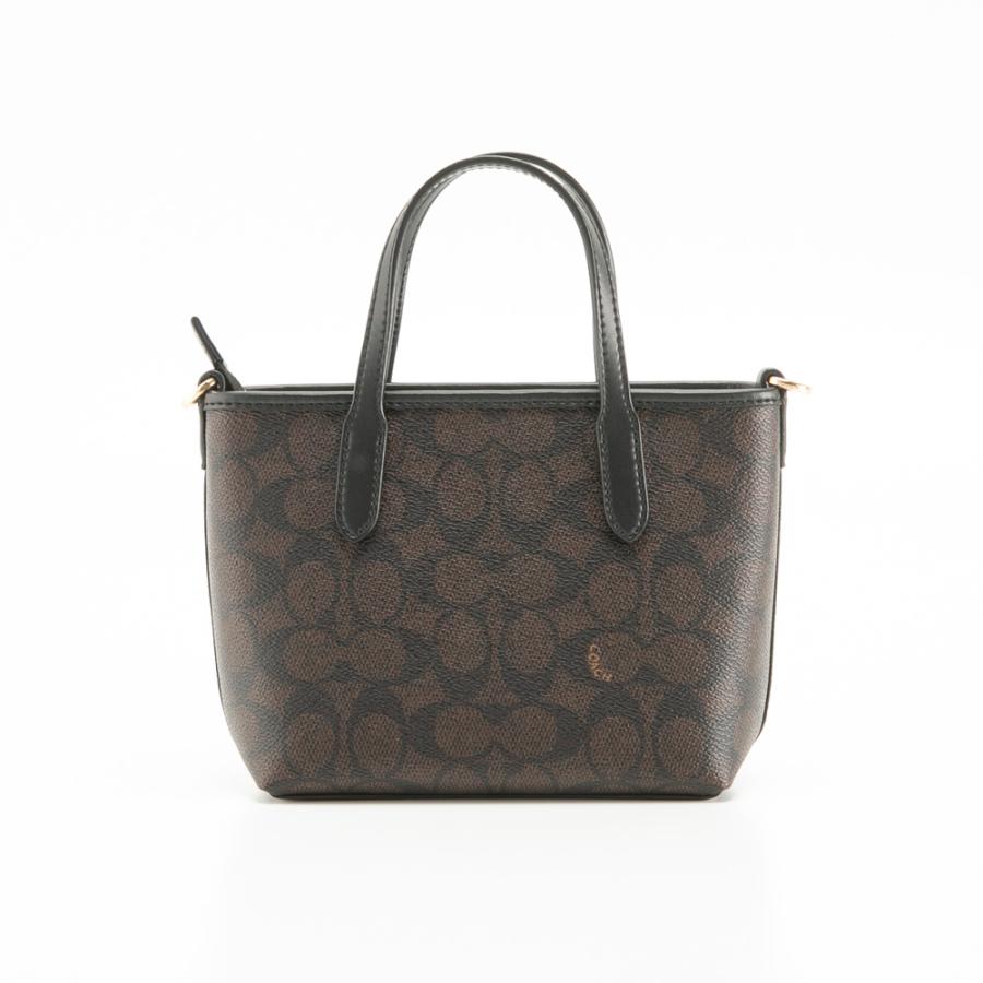 COACH（コーチ） シティ ミニ トート バッグ・シグネチャー キャンバス