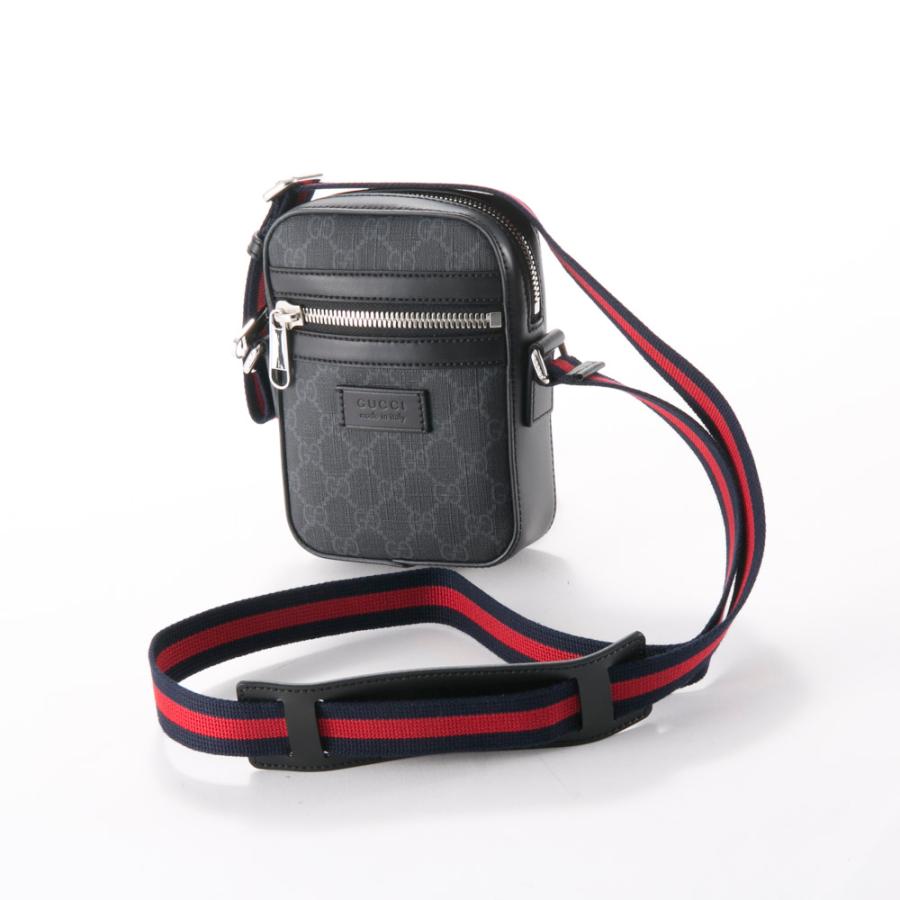 GUCCI（グッチ） ショルダーバッグ GG BLACKメッセンジャーバッグ
