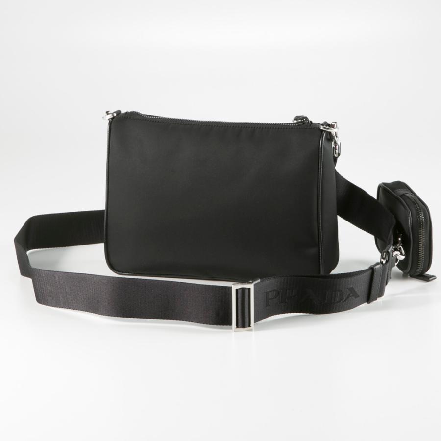 PRADA プラダ ショルダーバッグ ReNylon+SAFFIANO 横型 PRADA プラダ ショルダーバッグ ReNylon+SAFFIANO 横型