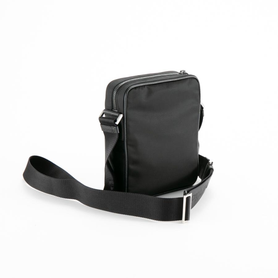PRADA プラダ ReNylon+SAFFIANO 縦型ショルダーバッグ ポーチ