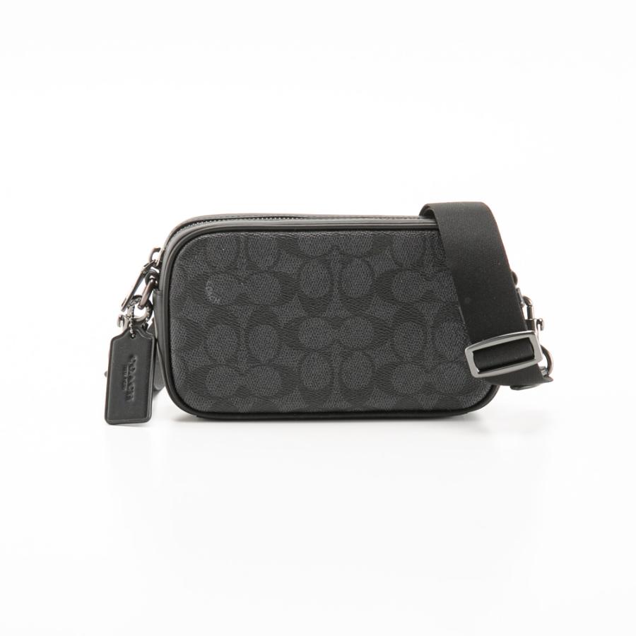 【美品】COACH コーチ ボディバッグ C2721 シグネチャー　大人気 COACH】コーチ シグネチャー スネーク パイソン テリ ロゴ 2way クロス
