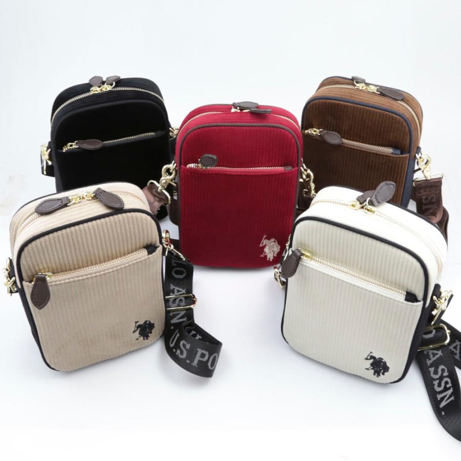 安い ユーエスポロアッスン Us Polo Assn ショルダーバッグ コーデュロイ 縦型 Uspa2563ギフトラッピング無料 想像を超えての Clinilab Net