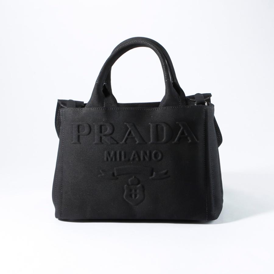 プラダ PRADA ハンド・トートバッグ CANAPA エンボスロゴ トート/NERO 1BG439-ZKI-KAOギフトラッピング無料 :320100KWA290004Y:FIT HOUSE