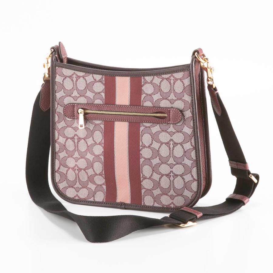 COACH（コーチ） デンプシー シグネチャー ストライプ ショルダー 
