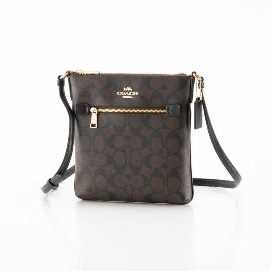 COACH（コーチ） ショルダーバッグ シグネチャー ミニ ローワン 