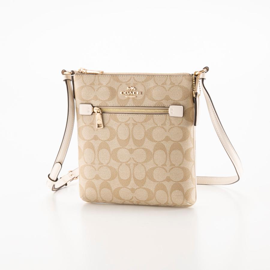COACH（コーチ） ショルダーバッグ シグネチャー ミニ ローワン 