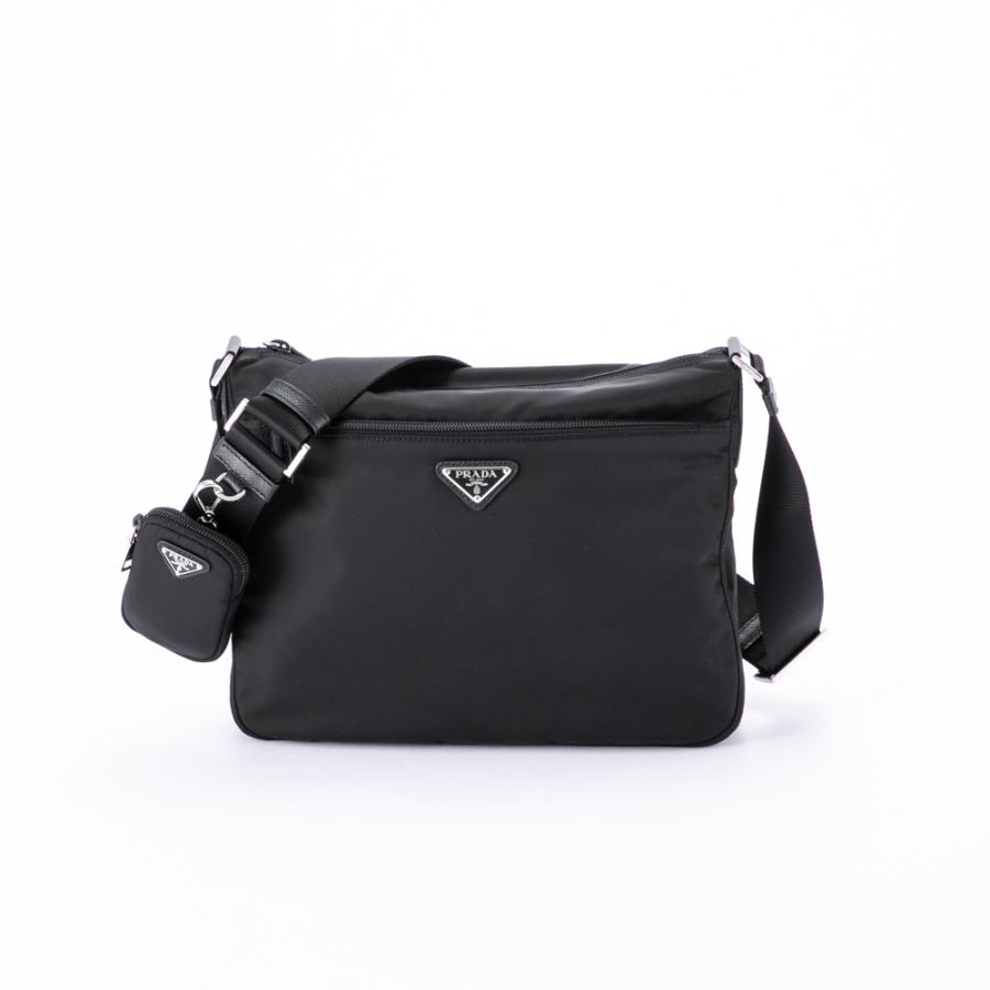 PRADA（プラダ） PRADA ReNylon 前ポケット付き ファスナーショルダー