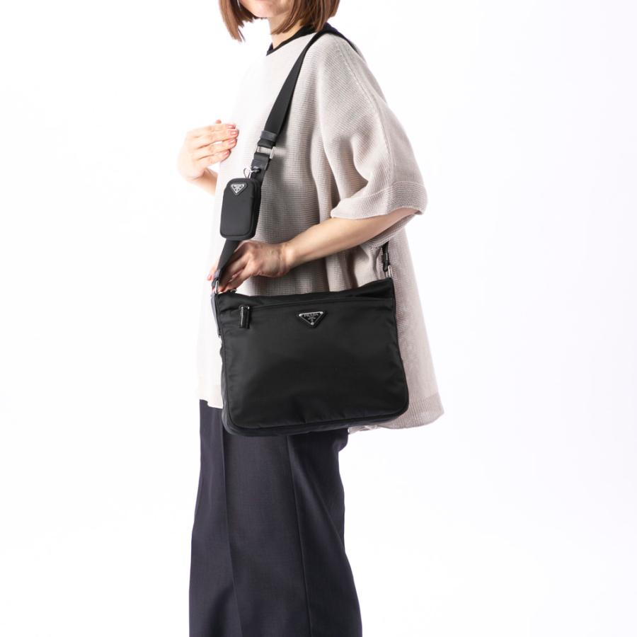 PRADA（プラダ） PRADA ReNylon 前ポケット付き ファスナーショルダー