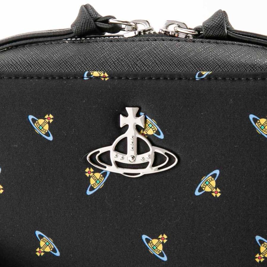 ヴィヴィアンウエストウッド Vivienne Westwood MELIH PRINTED NEOPRENE ショルダーバッグ/BLACK+BABY ORBS 58010003U-W00ZQ　フィットハウスの画像