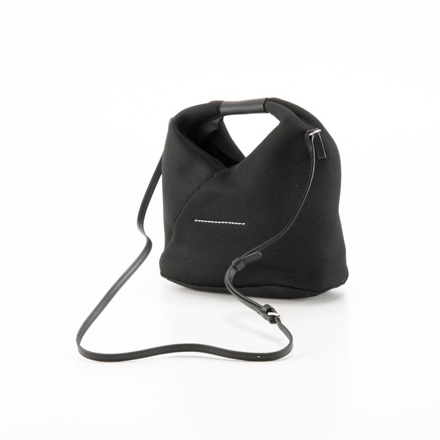MM6 Maison Margielaメッシュ素材 ショルダーバッグ 黒 MM6 Maison Margiela Japanese メッシュ ショルダーバッグ