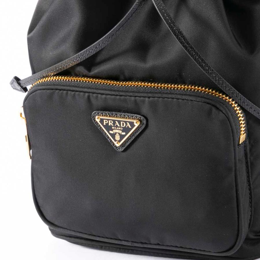 PRADA（プラダ） PRADA ReNylon デュエット巾着ショルダーバッグ 