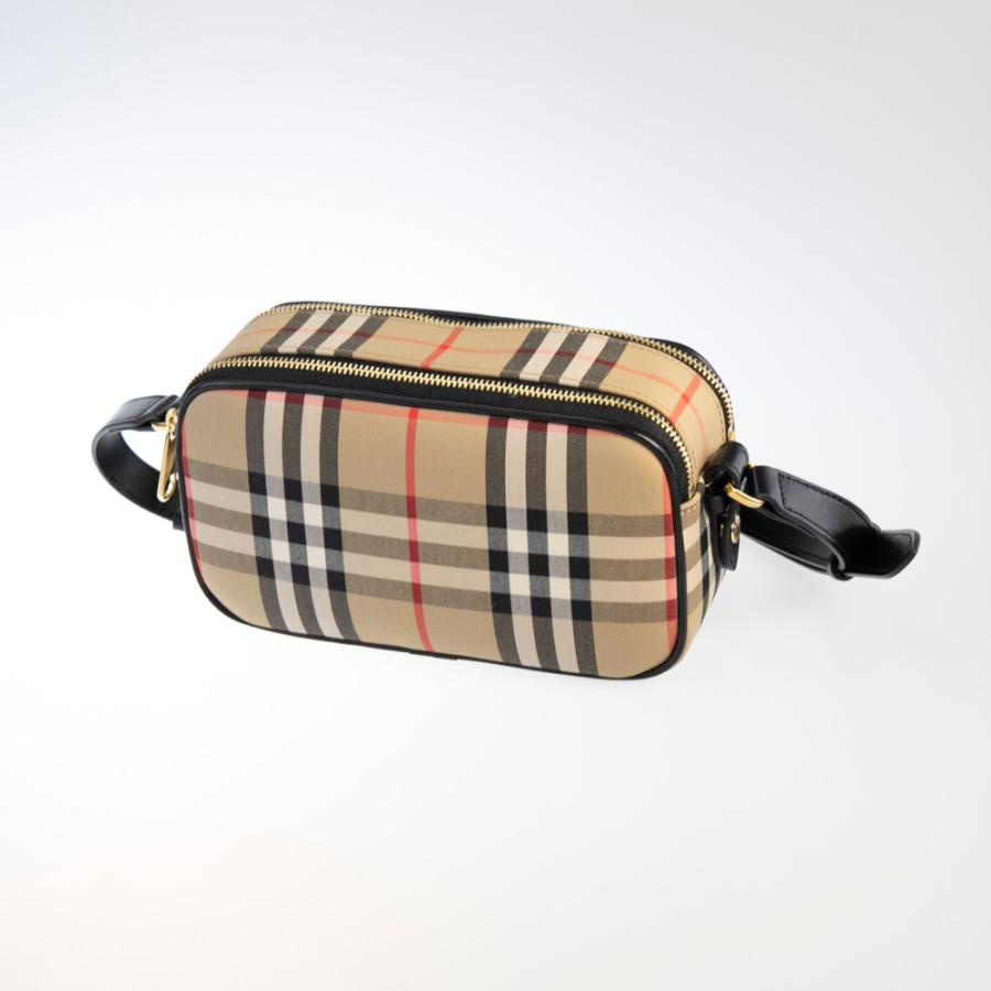 バーバリー BURBERRY ショルダーバッグ ヴィンテージチェック&レザーW