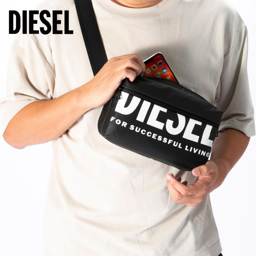 【DIESEL】国内発送 ウエスト ボディバッグ BOLDMESSAGE F-BOLD DIESEL ディーゼル ボディバッグ・ウエストポーチ BOLDMESSAGE F