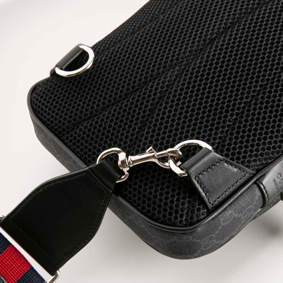！新品同然！　GUCCI グッチ　ボディーバッグ　ブラック　キャンバス 78108_1.jpg