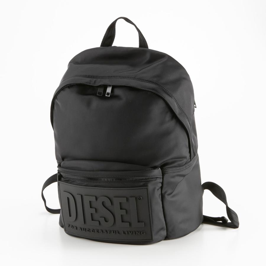 【美品】ディーゼル リサイクル ナイロン ＆ レザー バックパック リュック 黒 DIESEL ディーゼル リュックサック バックパック デイパック