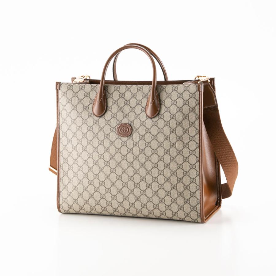GUCCI（グッチ） GUCCI GGスプリームインターロッキングG MD トート 