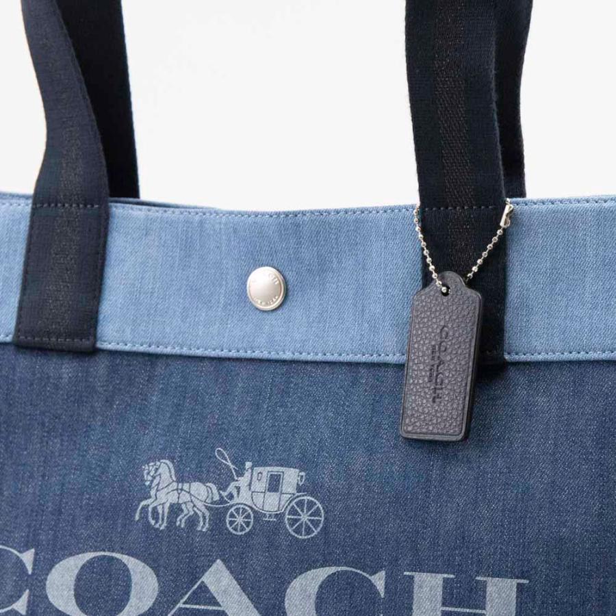 COACH（コーチ） ハンド・トートバッグ ロゴデニムキャンバス 91131