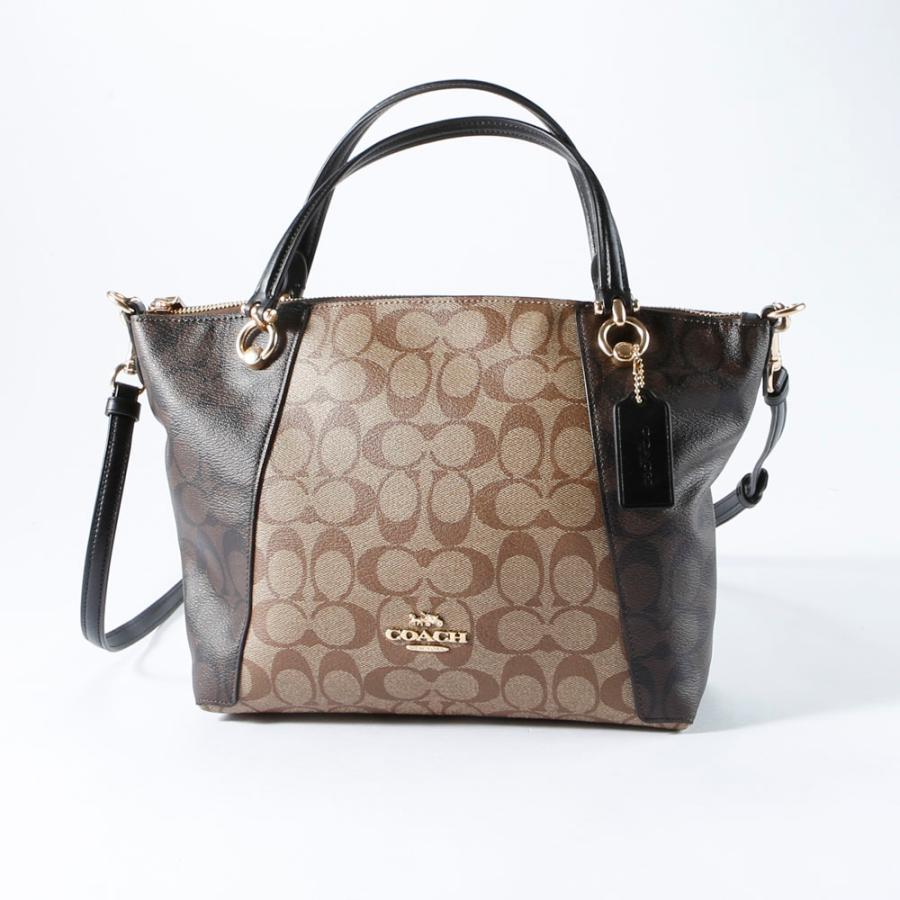 COACH コーチ ハンド・トートバッグ PVCシグネチャー カラーブロック 