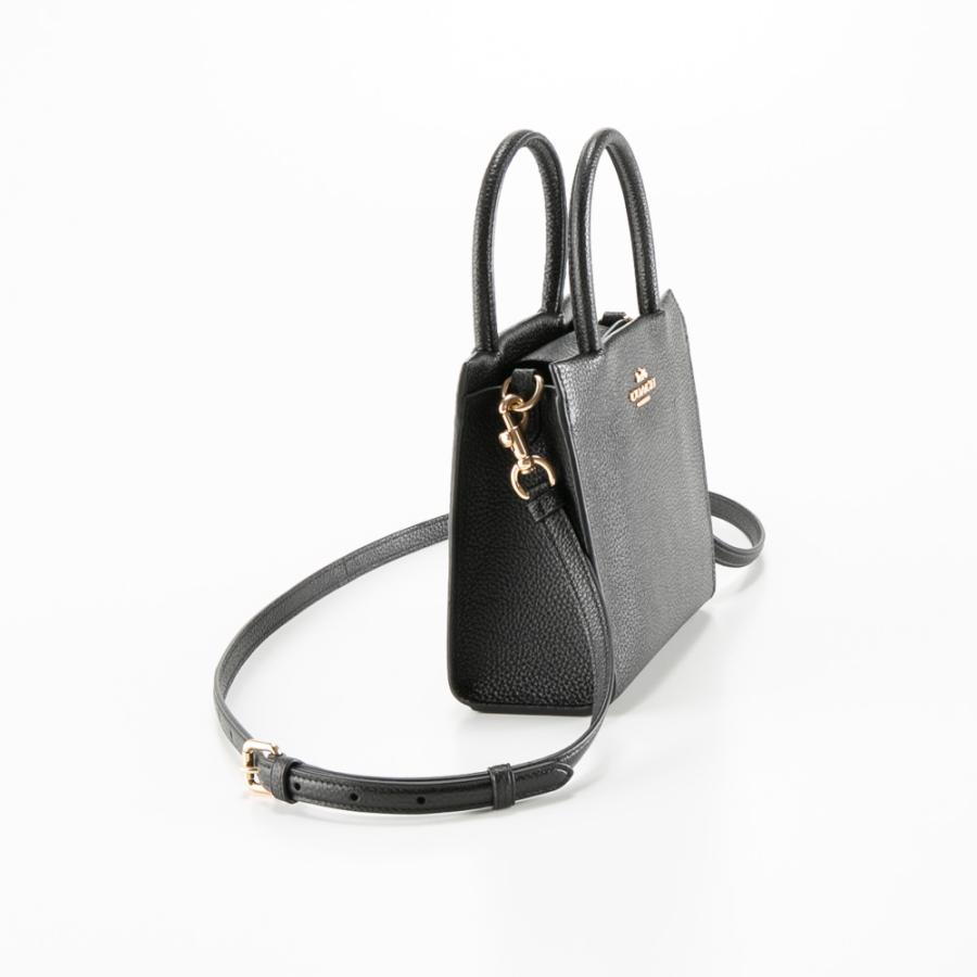 COACH（コーチ） ハンド・トートバッグ ペブルドレザーミニキャリー
