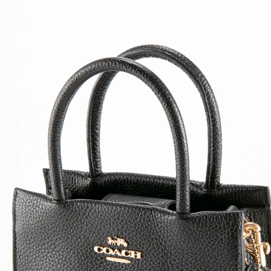 COACH（コーチ） ハンド・トートバッグ ペブルドレザーミニキャリー