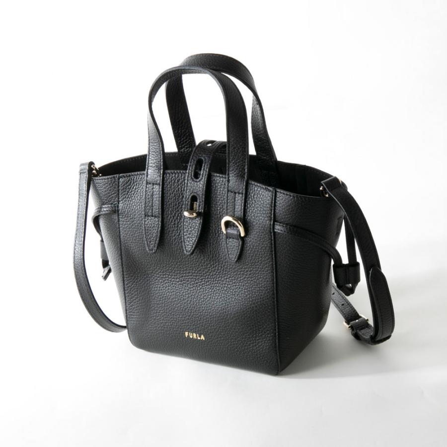 FURLA（フルラ） ハンド・トートバッグ NET MINI TOTE/NERO BASRFUA