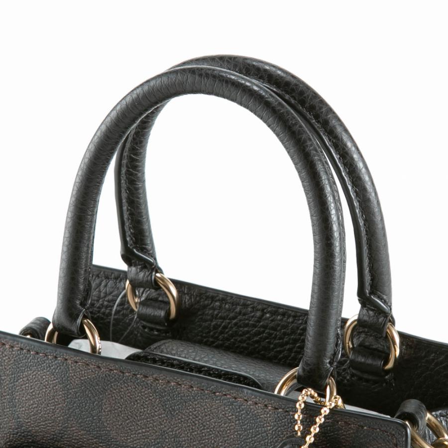 COACH コーチ ハンド・トートバッグ シグネチャー ミニペッパー